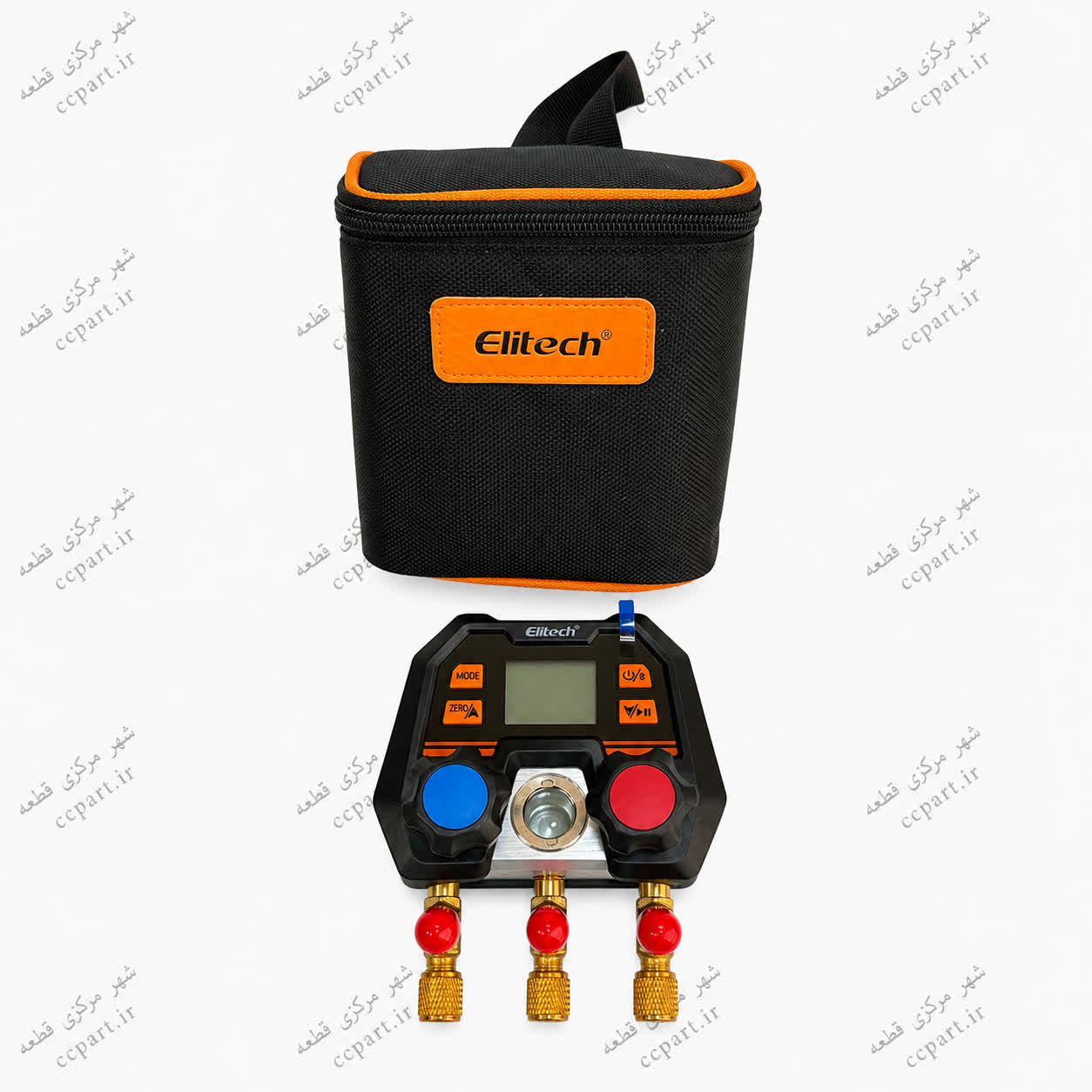 گیج گازگیری دوقلو (منیفولد ) دیجیتال برند الی تک (ٍElitech)